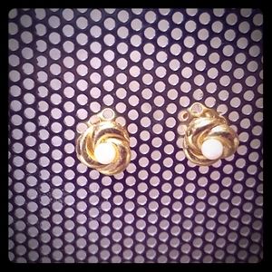 Vintage Avon pierced earrings